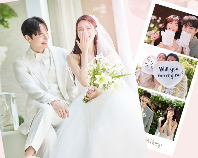 서울 웨딩박람회 웨딩박람회 참가 업체와 상담 장면