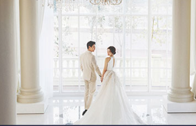 진주 웨딩박람회 웨딩홀 및 예식장 내부 모습