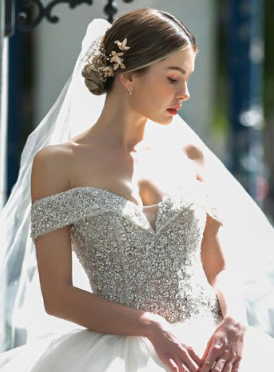 시흥 웨딩박람회 웨딩드레스 및 스드메 전시 공간